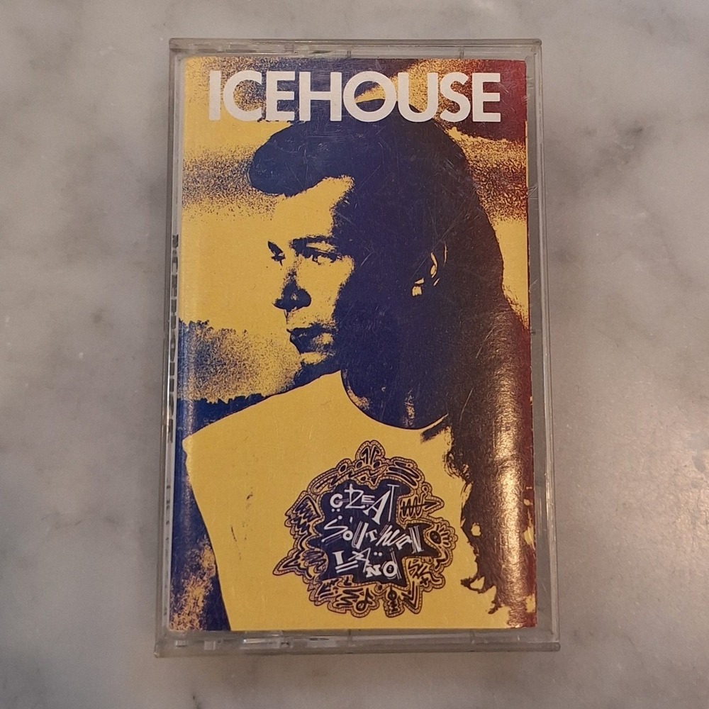 Vintage Icehouse Great‎ Southern Land Cassette Tape 1989 Chrysalis New Wave Rock